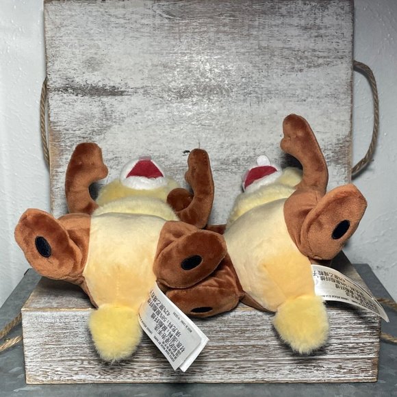 Lot of 2 Disney World Chip And Dale Plush Toy Stuffed Animal Beanie Chip… - Picture 5 of 11